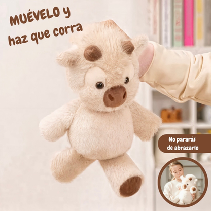 MooHug™ La Vaquita Peluche que Corre